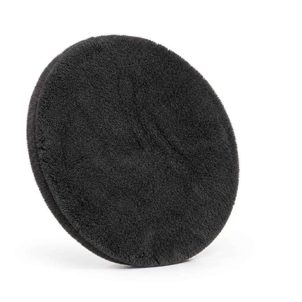 Fluffy Plush Round Rug with Non-Slip Backing