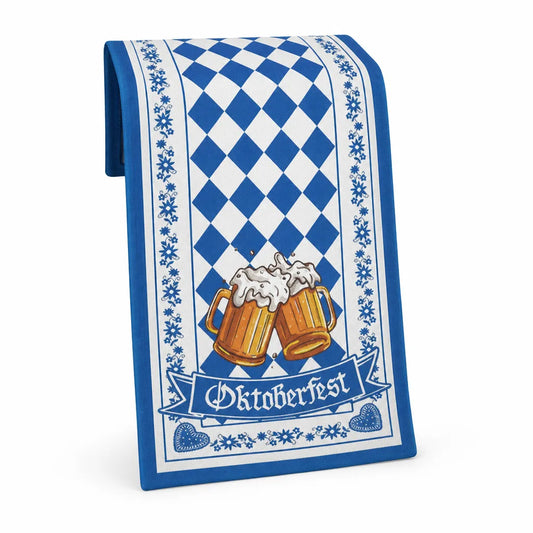 Knit Polyester Oktoberfest Diamond Table Runner (33 x 183 cm)