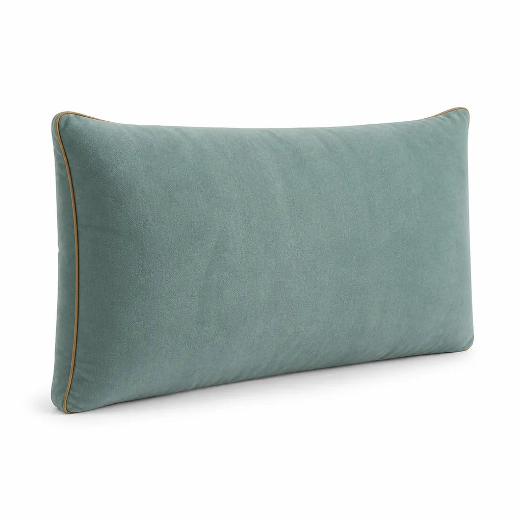 Large Rectangular Cotton Plush Bed and Sofa Pillow