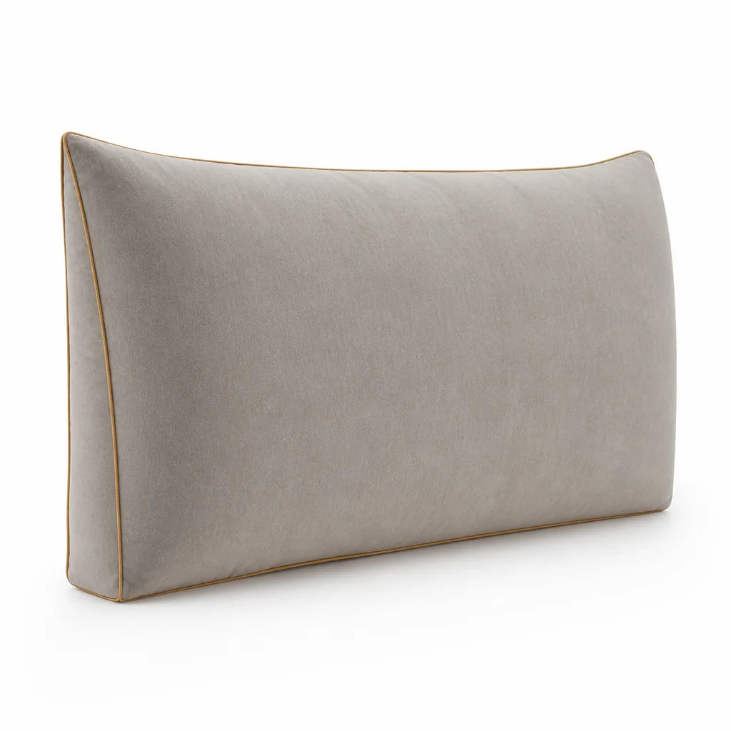 Large Rectangular Cotton Plush Bed and Sofa Pillow