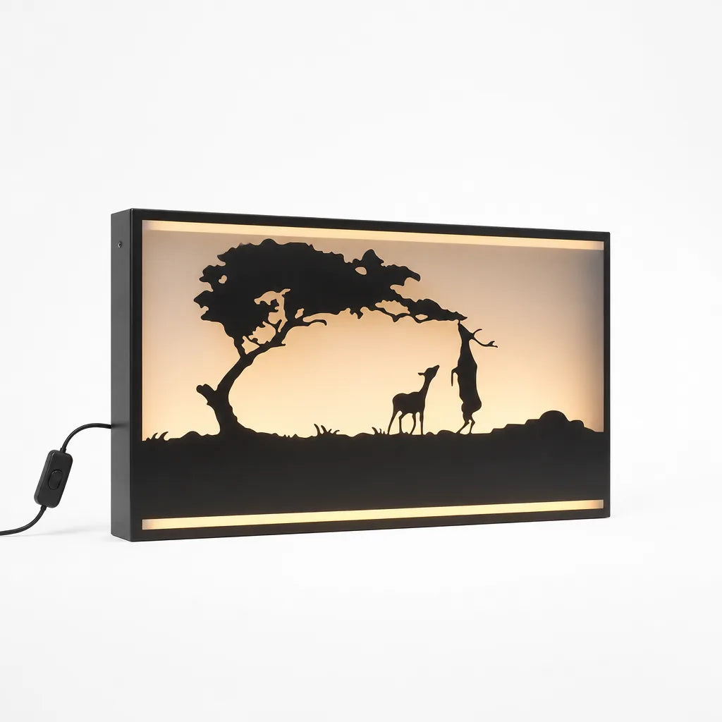 Scenic Panel Plug-In With Switch LED Wall Light (38 x 22 cm)