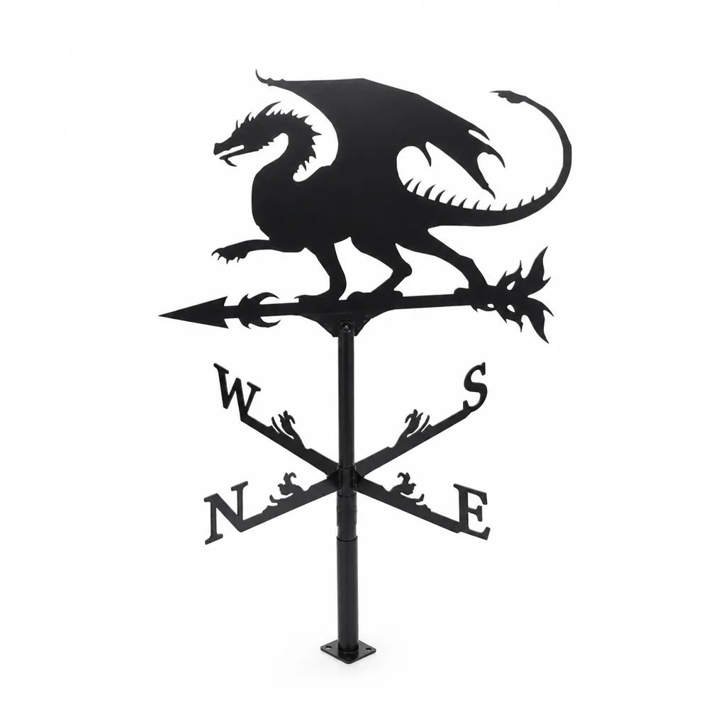 Stainless Steel Garden Figurine Top Weather Vane