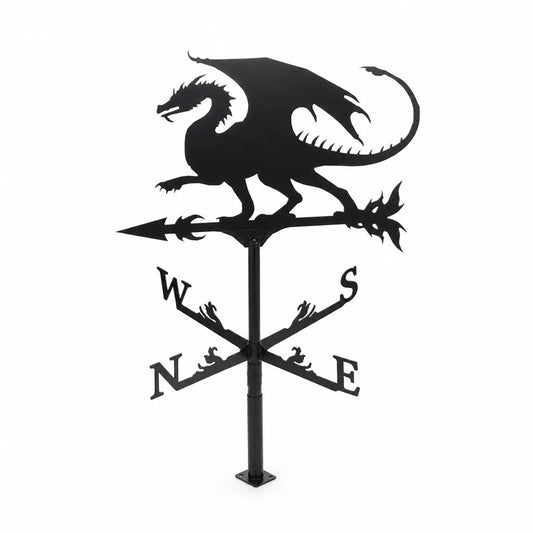 Stainless Steel Garden Figurine Top Weather Vane