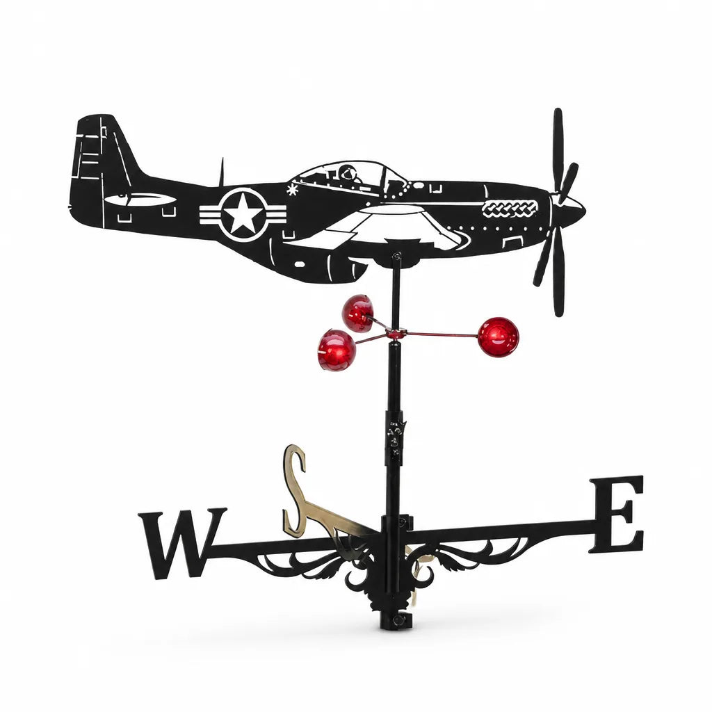 Stainless Steel Garden Figurine Top Weather Vane