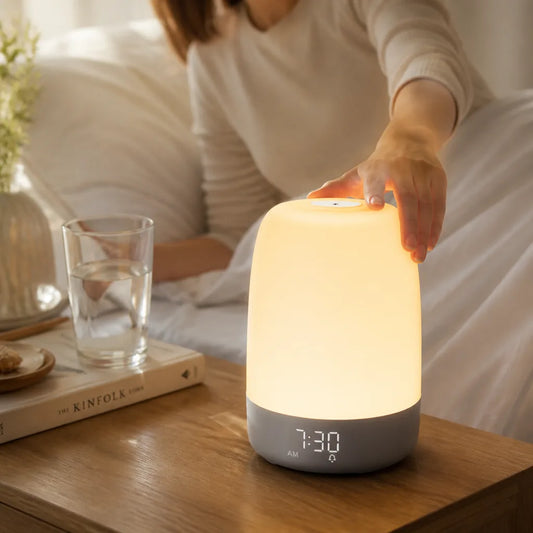 Sunrise Simulation Nature Sounds Dimmable Nightlight Wake-Up Light