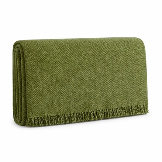 Waterproof Chenille Sofa Cover with Minimalist Fringe Trim