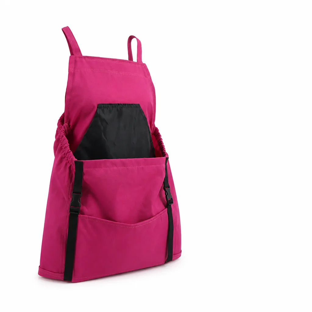 Waterproof Gardening Apron with Cross-Back Straps and Kangaroo Pocket